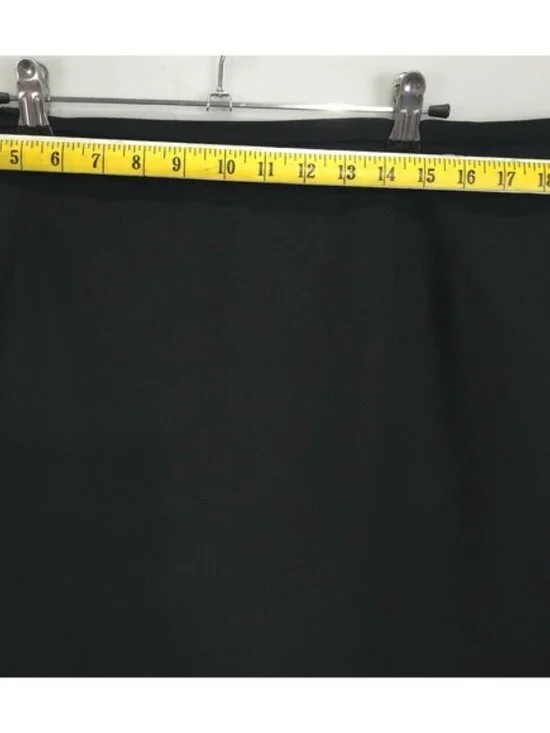 Black Skirt Suit Women 18 Embroidered Pleated Ruffle Church Feminine - Picture 4 of 7